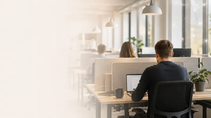 Mitarbeitende im Büro als Beispiel für Schatten-KI im Mittelstand